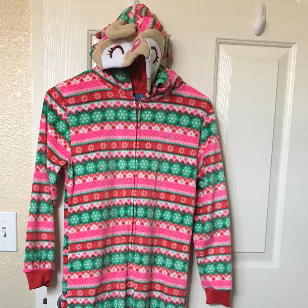 NWOT Reindeer kids onesie